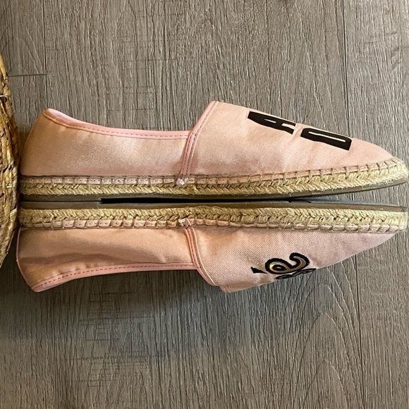 Pink shimmer Sam Edelman Rose All Day Espadrille, 9 1/2 - Picture 3 of 12
